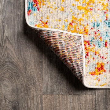 Sunset Modern Abstract Area Rug